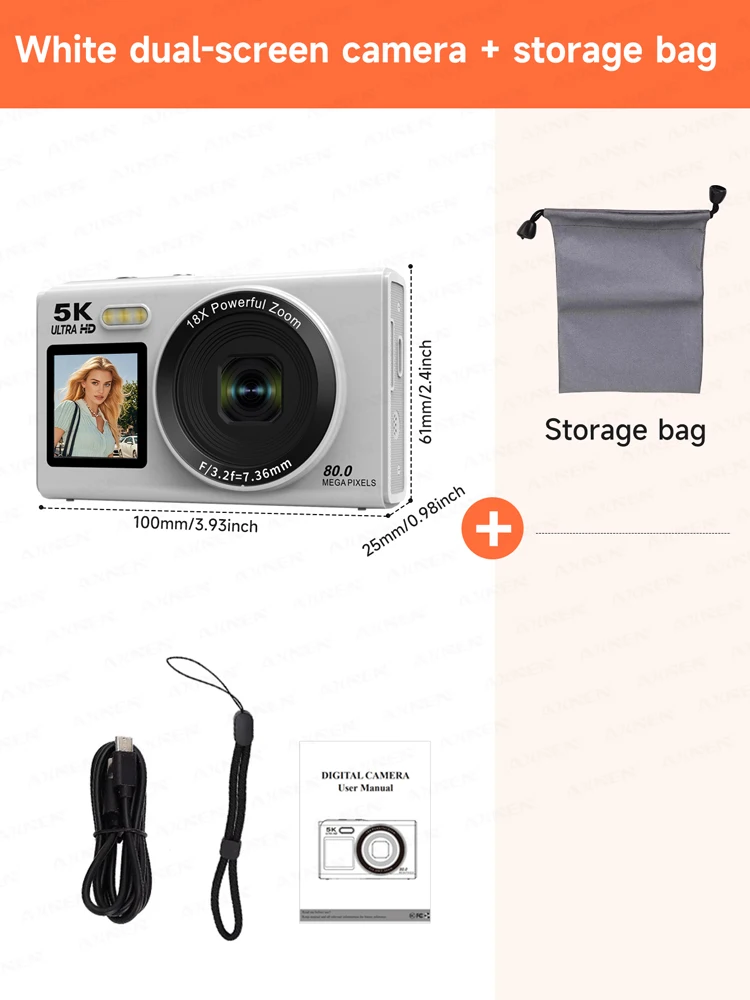 Set Fotocamera Bianca 1