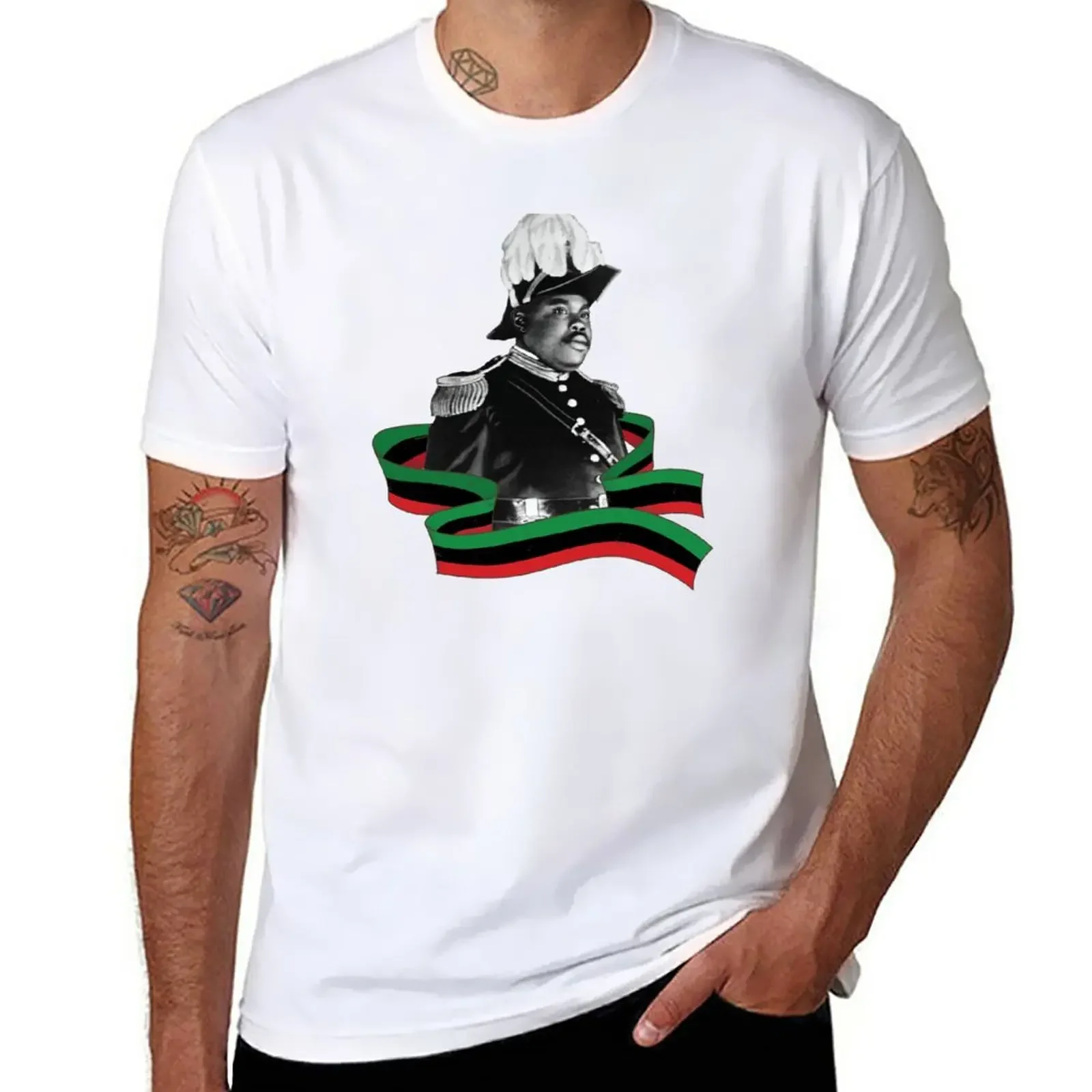 

Marcus Garvey - A Pan-African Leader T-Shirt anime blacks plus sizes heavyweight t shirts for men