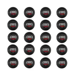 Shockproof Silicone Car Door Buffer & Anti - collision Stickers (20pcs For Audi)
