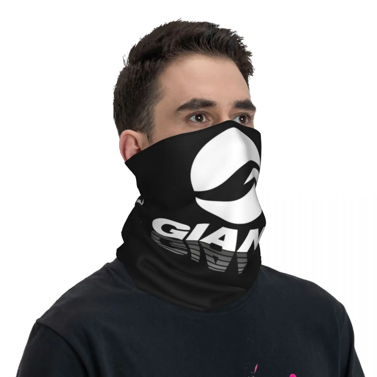 Giant-Bike Bandana Neck Gaiter Printed Face Scarf Multifunction Cycling Scarf Outdoor Sports For Men Women Adult Washable