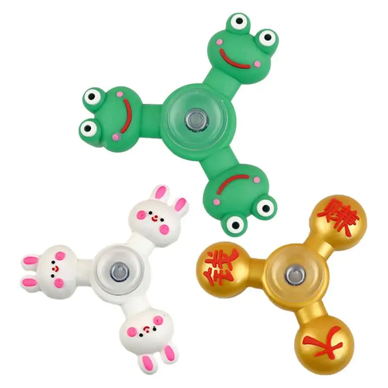 

Fidget Spinner Toy Animal Theme Kids Sensory Stress Relief Spinning Educational Toys Baby Games Rotating Rattle Gifts Funny Toys