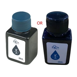 Dip Pen Ink Bottle Black/Blue/Dark Blue Ink for Students Writing Art Calligraphy