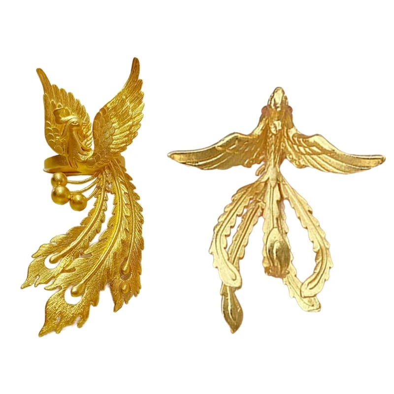 2023 Новые нежные кольца на палец в форме фэнхуан, украшение, изящные кольца, ювелирный аксессуар