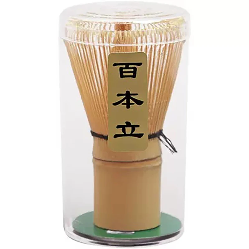 Bamboo Matcha Whisk Green Tea Powder Brush Grinder Tranditional Japanese Chasen Tea Whisk Teaware Tools for Authentic