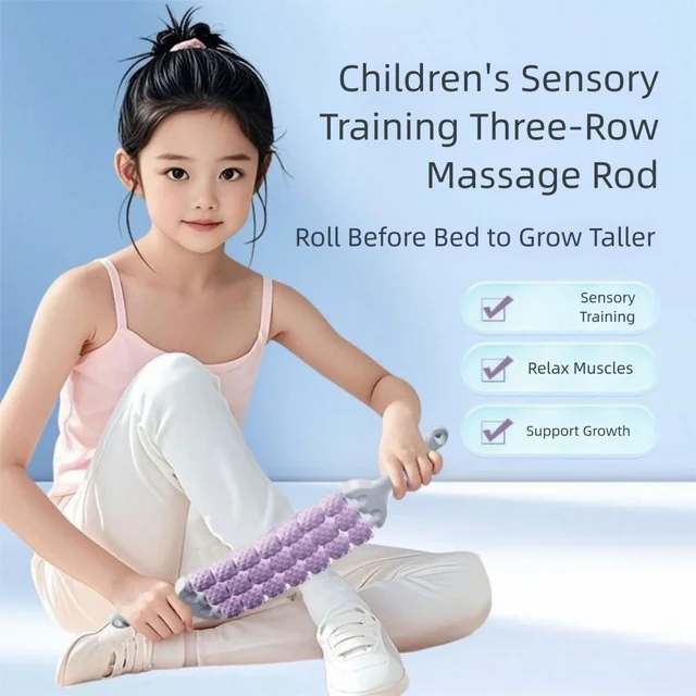 Three-Row Curved Massage Roller 5