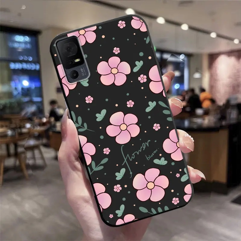 Floral Shockproof Silicone Soft TPU Phone Case - Enhanced Protection and Stylish Back Cover