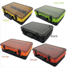 

60cm X 40cm X25cm Portable Fishing Tackle Boxes Fishing Reel Line Lure Tool Thicken Durable Large Multifunction Storage Box