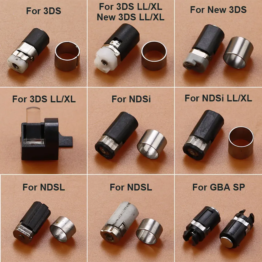 JCD 1Set Scharnier Achse Shell Reparatur Teile Für NDS Lite NDSL NDSi LL XL GBA SP Für 3DS Neue 3DS LL XL Ersatz Rotierenden Welle – Detail 1