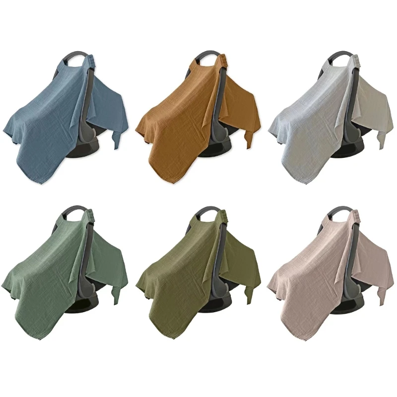 

Portable Windproof Cover for Baby Carriers Solid Newborns Toddlers Basket Sleeve