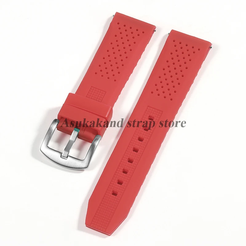 Breathable Silicone Quick Release Watch Strap - Soft Rubber Band