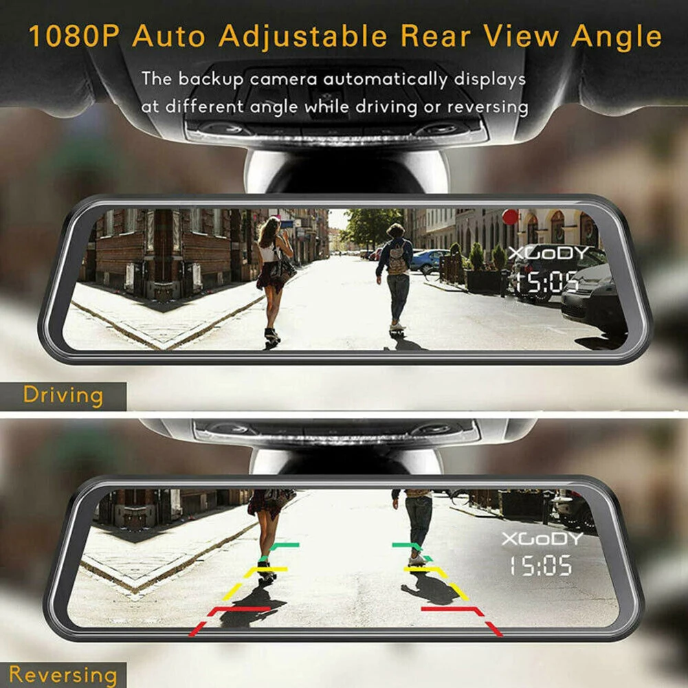   ڵ DVR HD 1080P  ī޶  ȭ   , 170   Ĺ   , 10 ġ