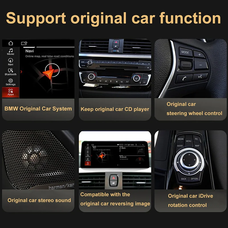 8 Core IPS For BMW 7 Series E65 E66 2004-2009 Android 14 Car Radio Player Multimedia Carplay GPS Navigation Video 4G Lte Wifi BT