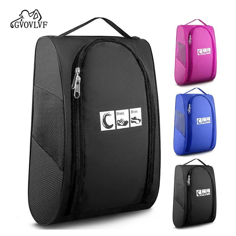 Golf Shoe Bag Golf Trolley Accessory Bag Portable Football Boot Bag Premium Golf Rugby Boot Shoe Bag for Men Women Boys Girls