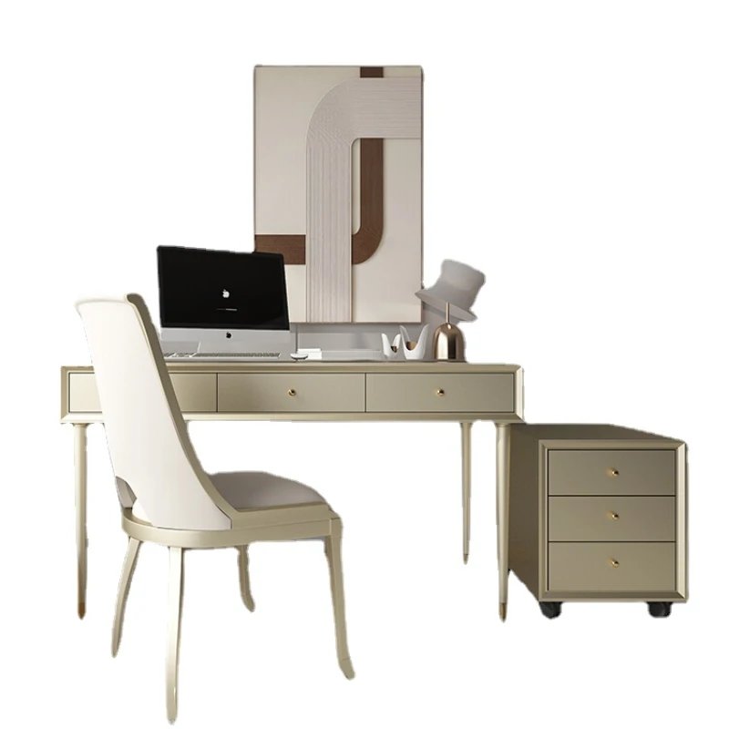 

TLL Desk Computer Desk Internet Celebrity Study Furniture Set Combination Desk