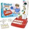 Matching Letter Game For Kids 2 in 1 Educational Toys Alphabet Spelling & Reading Number & Color Recognition Learning Toys Gifts 3