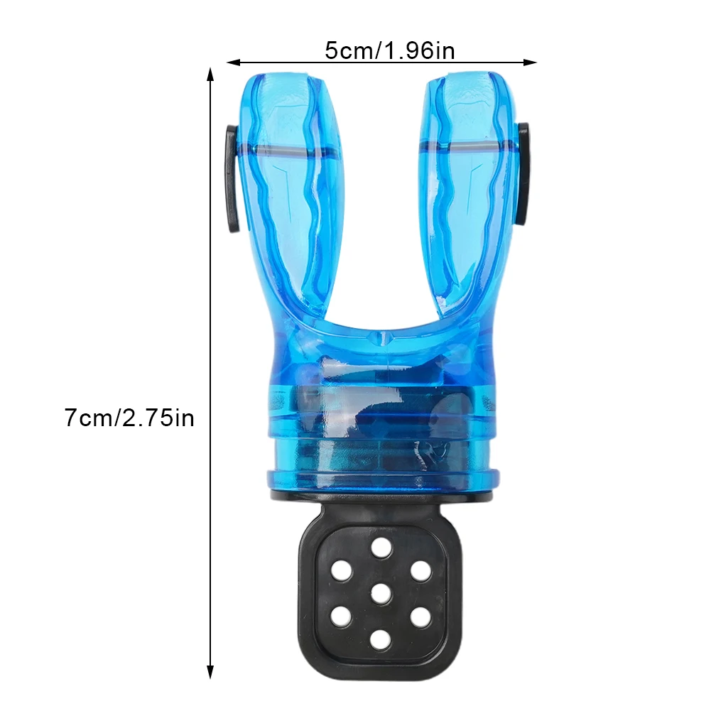 1pcs Silicone Snorkel Diving Mouthpiece Scuba Moldable Bite Mouthpiece Regulator Thermoplastic Snorkel