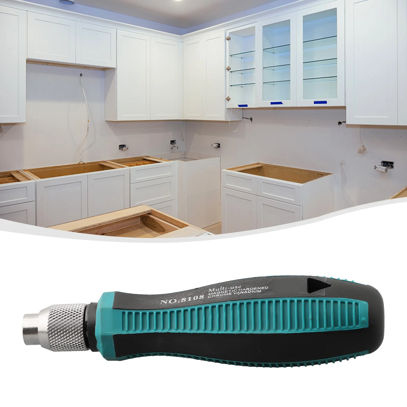

Screwdriver Handle 6.35mm Hex Self-locking Adapter Screwdriver Handle Screwdriver Bit Holder 5Inch Screwdriver Handle Hand Tools