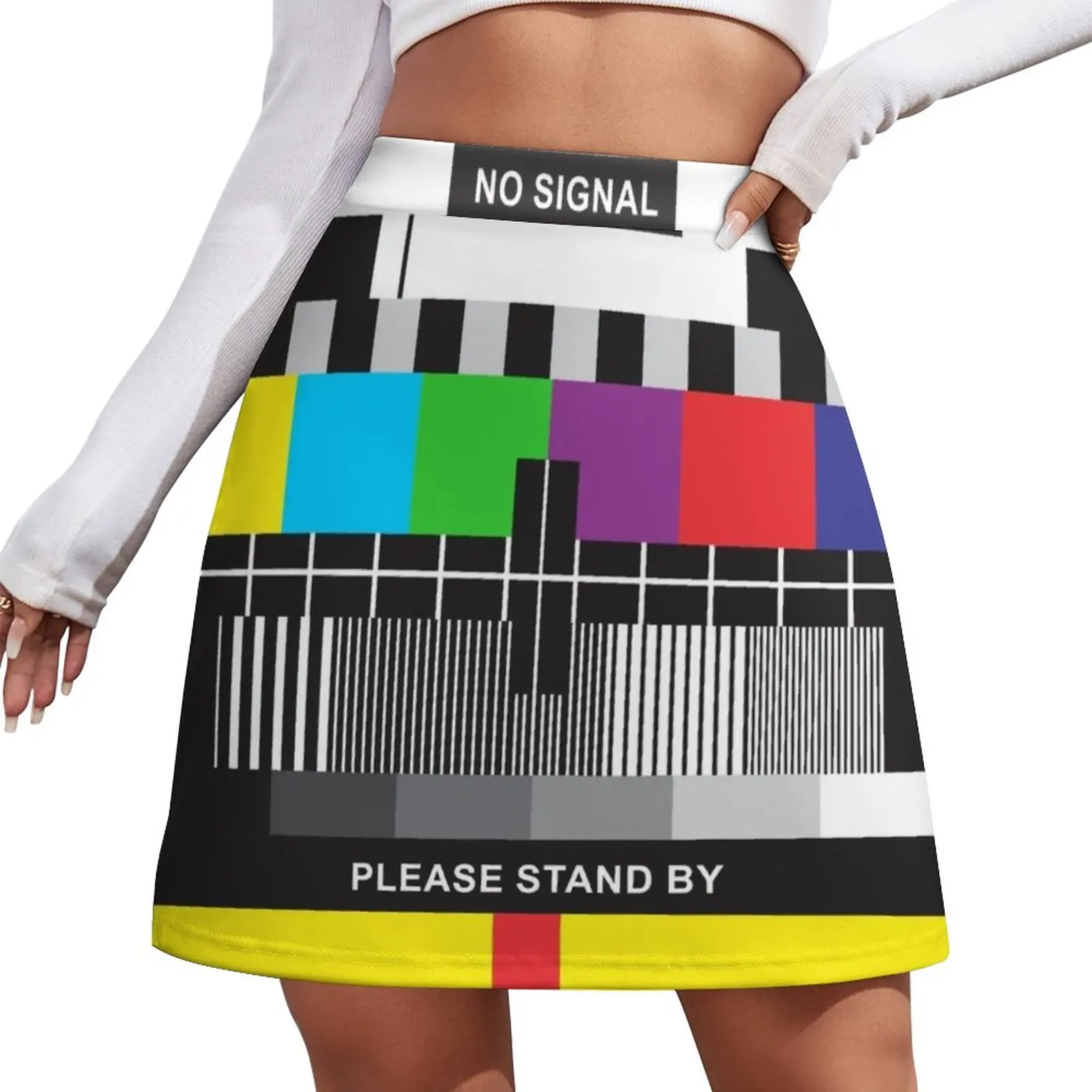 

TV No Signal Mini Skirt Sexy mini skirt kpop