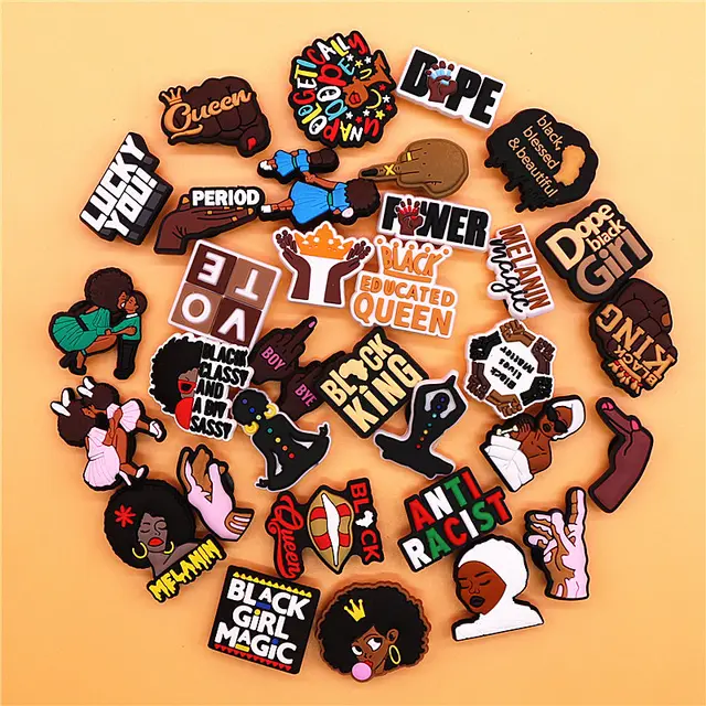 Jibbitz Black History Crocs Black Girl Croc Charms For The Culture