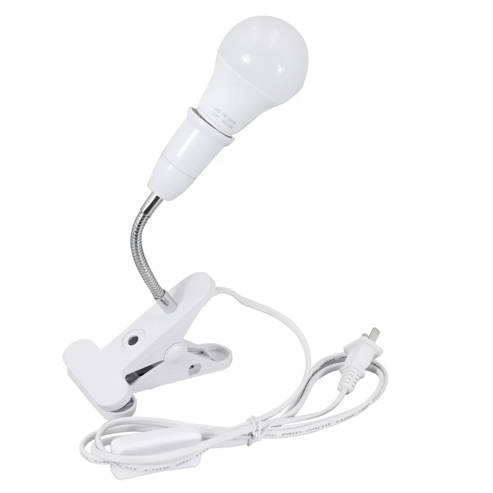 E27 Screw-mounted Led Plant Lamp Stand Universal Tube Lamp Head Clip Holder Fill Light Accessories