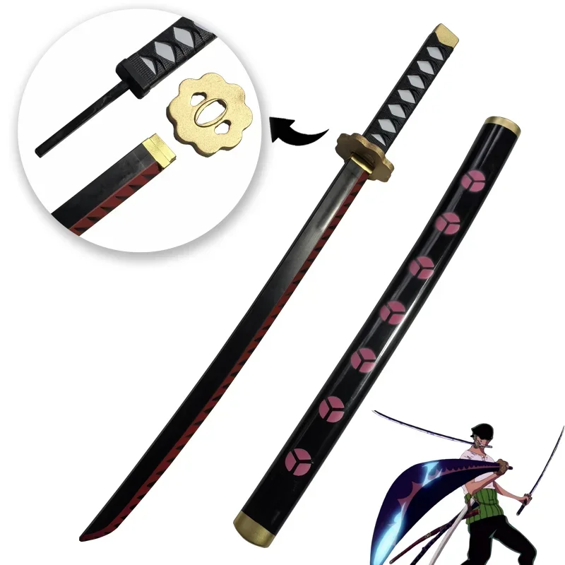 Cosplay Sword 72cm Cosplay Sword Roronoa Zoro Sword Role Playing Yama purple Samurai Weapon Katana Knife Safety PU Toy Gift cosplay sword,cosplay toy,cosplay prop