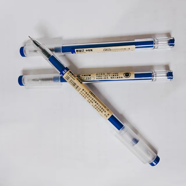Japon stylo à pointe Fine 0.35mm noir bleu rouge encre Gel stylo à bille école bureau étudiant écriture papeterie approvisionnement 2 Japon stylo à pointe Fine 0.35mm noir bleu rouge encre Gel stylo à bille école bureau étudiant écriture papeterie approvisionnement 2