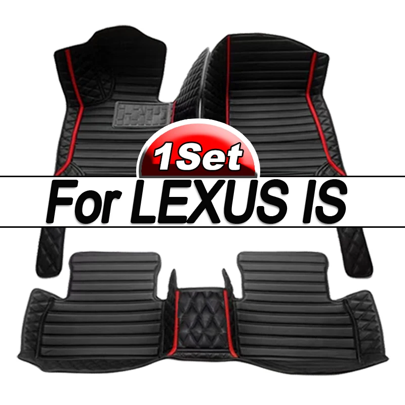 

Car floor mats for LEXUS IS series 300 200t 250 2013 2014 2015 2016 2017 2018 Custom auto foot Pads automobile carpet cover