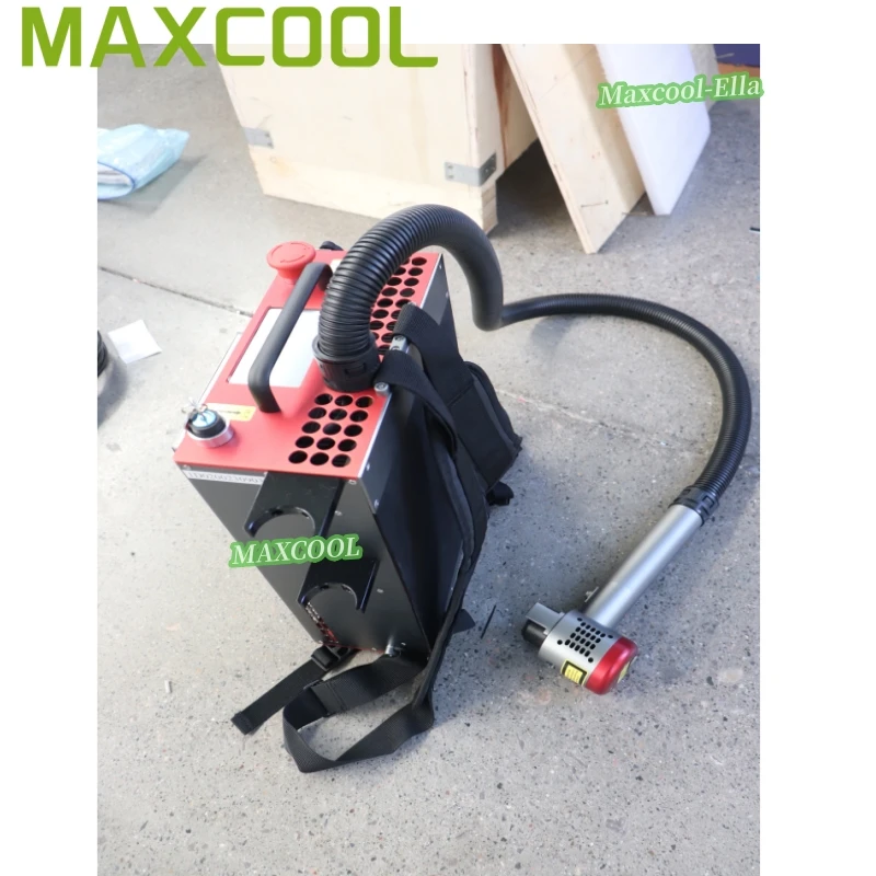 Wireless Controlled Laser Cleaning Machine High Precision Art Product Renovation Wood Paint Remover Metal Rust Cleaning Machine