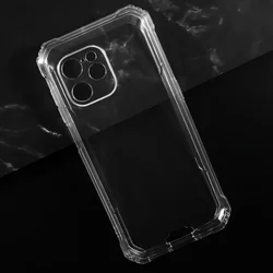 Soft Silicone Protective Phone Case - Durable Back Shell Cover - Blackview BV8900 (Transparent)