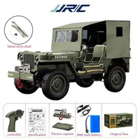 JJRC C8815 Rc Car 1941 JEEP WILLYS 2.4g 4wd RTR Crawler Climbing Scale Military Truck Offroad Vehicle Adult Toy Gift for Kids 1