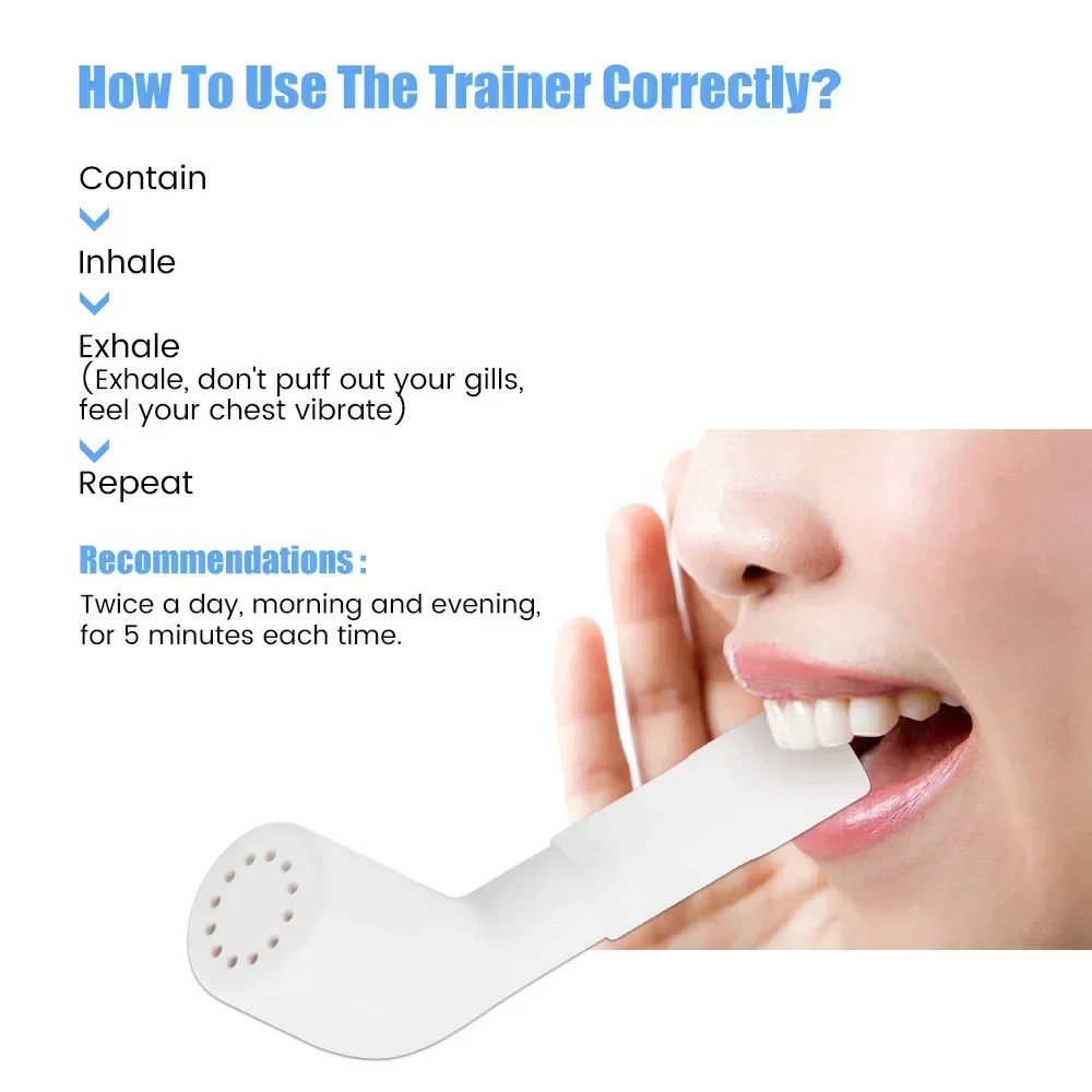 Breathing Trainer Sports Breathing Trainer Portable Lung Capacity Abdominal Breathing Trainer Muscle Exerciser Respiratory Therapy Lung Booster