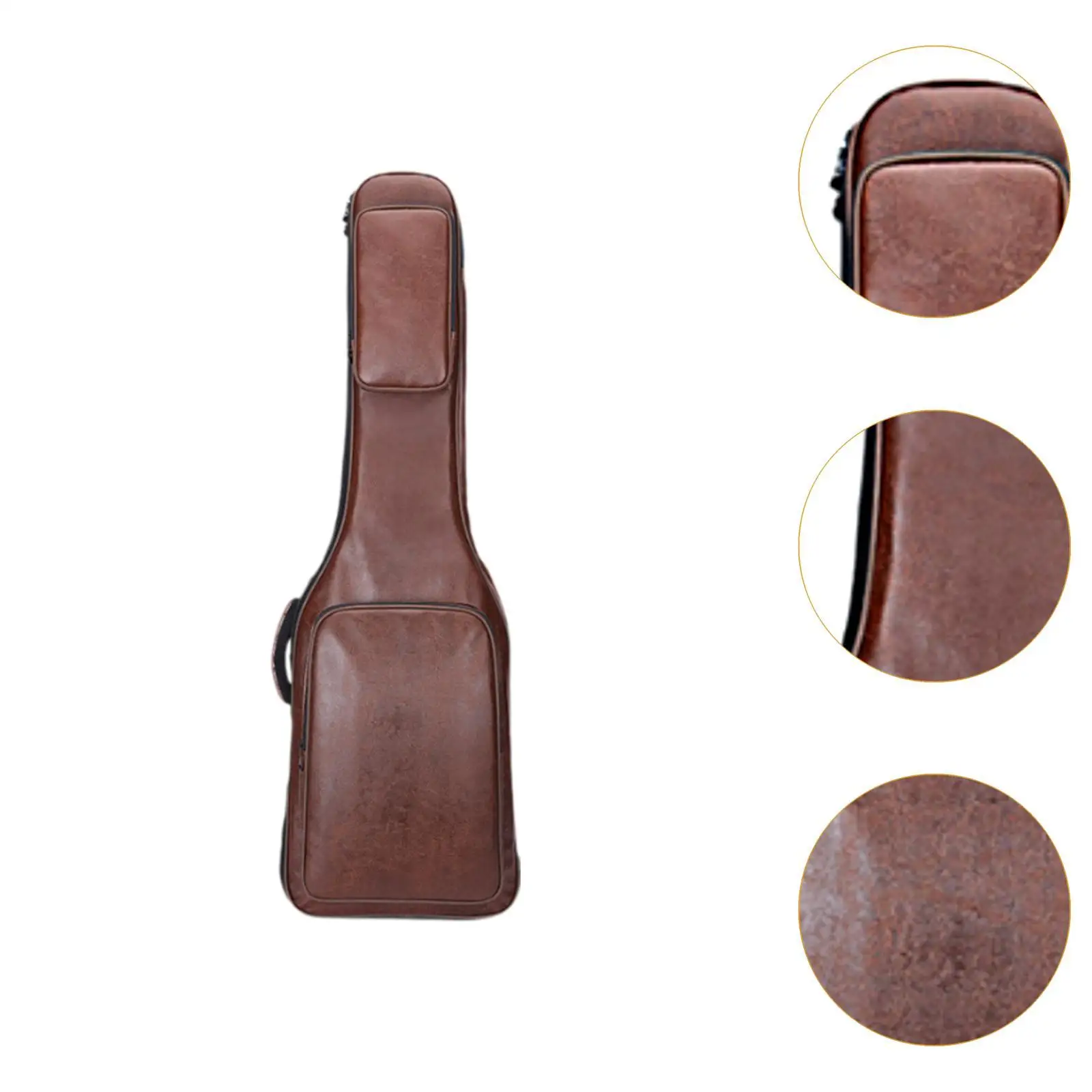 Guitar gig bag lightweight wear resistant protective with adjustable straps and handle waterproof acoustic guitar carrying case