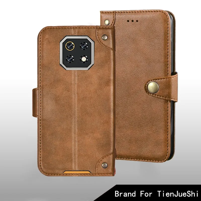 Retro Leather Back Case Cover with Metal Buckle