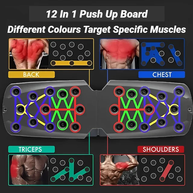 Portable Foldable Push Up Board 3