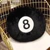 Nice Simulation Billiards 8 Ball Plush Pillow Stuffed Soft Toy Eight Pool Players Home Decor Indoor Sport Creative Gift 3