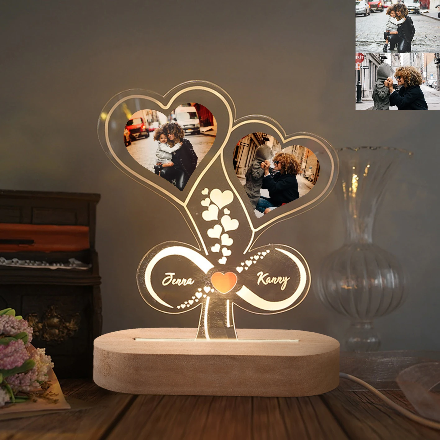 Gifts For Mom Engraved Night Light Mothers Day Gifts From - Temu United  Arab Emirates