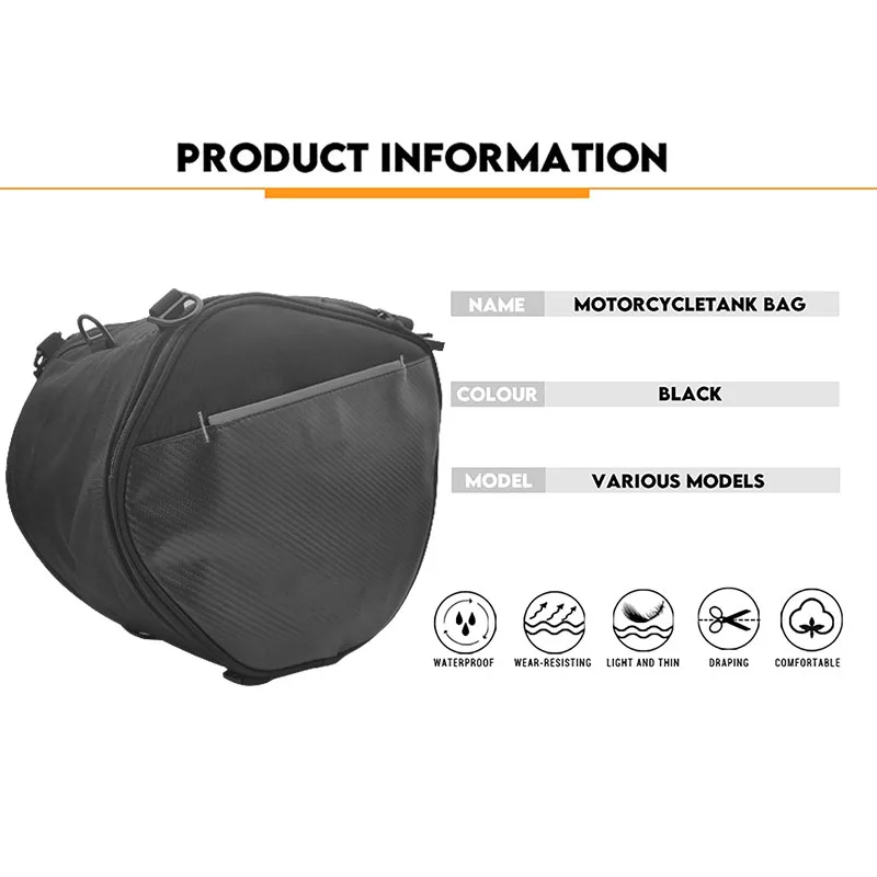 혼다 X-ADV 750 X ADV 750 여행 가방, XADV 750 오토바이 전면 보관 가방, 어깨 스트랩 포함, 스쿠터 터널 Bag20-35L
