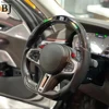 LED Steering Wheel Fit For BMW M1 M2 M3 M4 M5 G Series F40 F44 G20 G21 G28 G22 G29 G80 Carbon Fiber Customized Sport Wheel 6