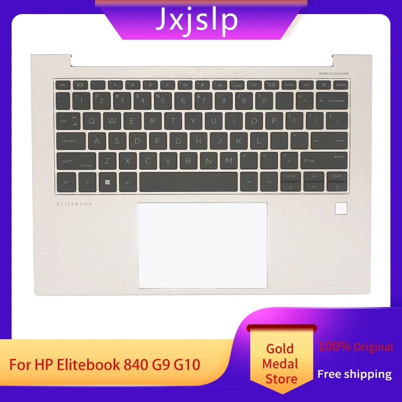 Nuovo Originale Per Hp Elitebook 840 G9 G10 Poggiapolsi Con Tastiera Retroilluminata Usa Cover Superiore N09058-001 N45442-001 Argenteo