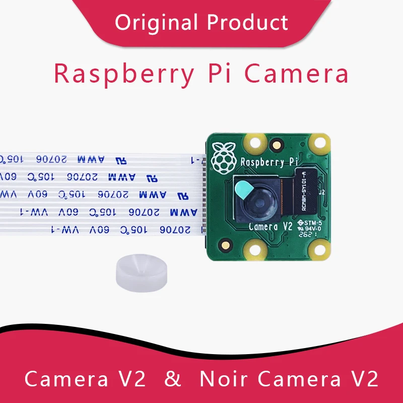 

Оригинальный модуль камеры Raspberry Pi Модуль камеры V2 Pi NoIR модуль камеры V2 IMX219 8MP датчик THSER101 удлинитель кабеля для RASPBERRY PI 2/3/4
