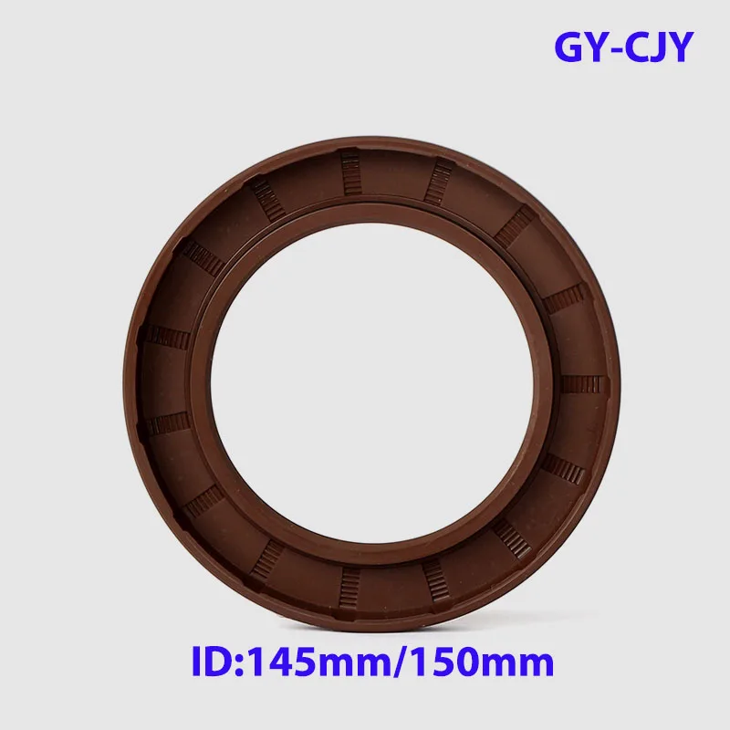 

1Pcs ID:145mm/150mm TC/TG4 FKM Framework Oil Seal Rings Outer Dia: 170mm-190mm Thickness 12mm-16mm Fluoro Rubber Gasket Rings