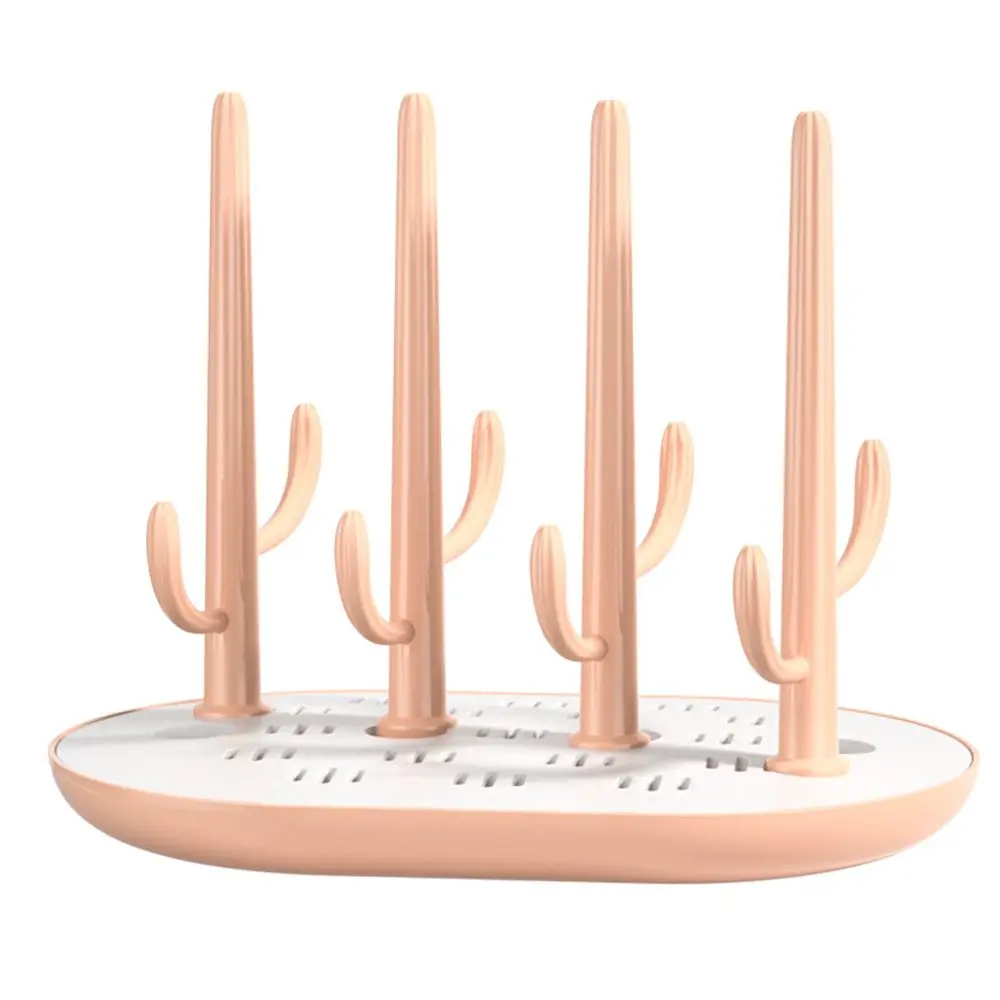 

Large Solid Color Storage Box Dryer Detachable Drain Drying Rack Baby Bottle Drying Feeding Cup Holder