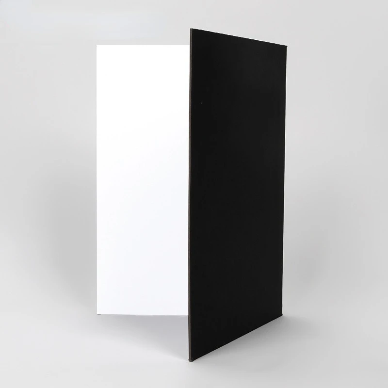 

3 In1 Multipurpose Photography Collapsible Cardboard Foldable Reflector White Black Silver Reflective Paper Light Accessory