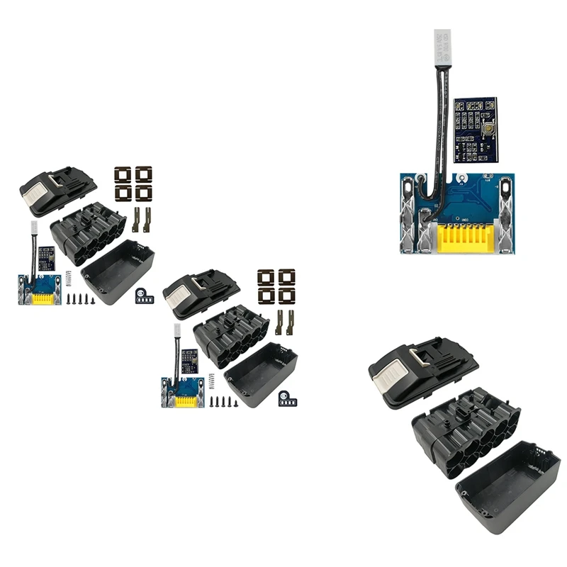 

NEW-BL1830 10X21700 Аккумулятор Чехол PCB Защитная печатная плата корпус BL1860 для батареи MAKITA 18V LXT
