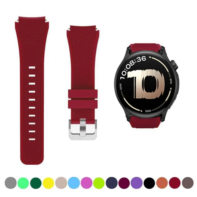 Sport Silicone Bracelet Band for OnePlus Watch - 22mm Strap, Enhanced Comfort and Style