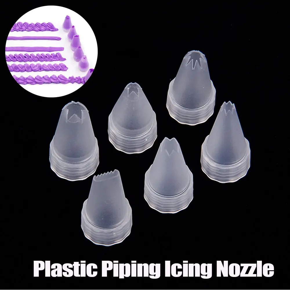 

10Pcs Plastic Piping Icing Nozzle For Mobile Phone Case Accessories DIY Cream Glue Simulation Cream Gel