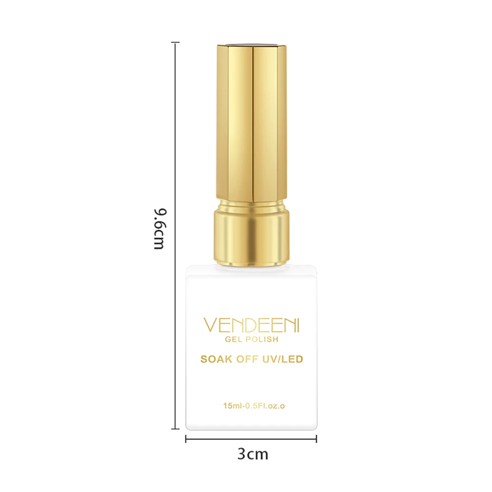 Vendeeni 24 색/세트 투명 고양이 눈 젤 네일 폴리시 아이스 스파링 고양이 눈의 UV LED 마그네틱 네일 아트 젤 바니시 끄기