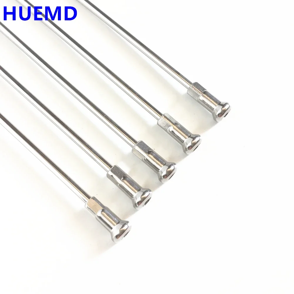 Motorcycle Spokes J-bend E-Bike Motor Spokes 36pcs/lot Material 304 Stainless Steel 9G Diameter 3.5mm Length 100-235mm bicycle parts bicycle spokes bike spokes nipples