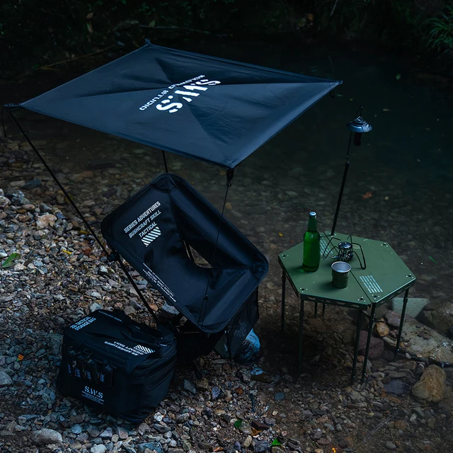 UV Resistant Moon Chair Sunshade With Adjustable Design For Outdoor Comfort