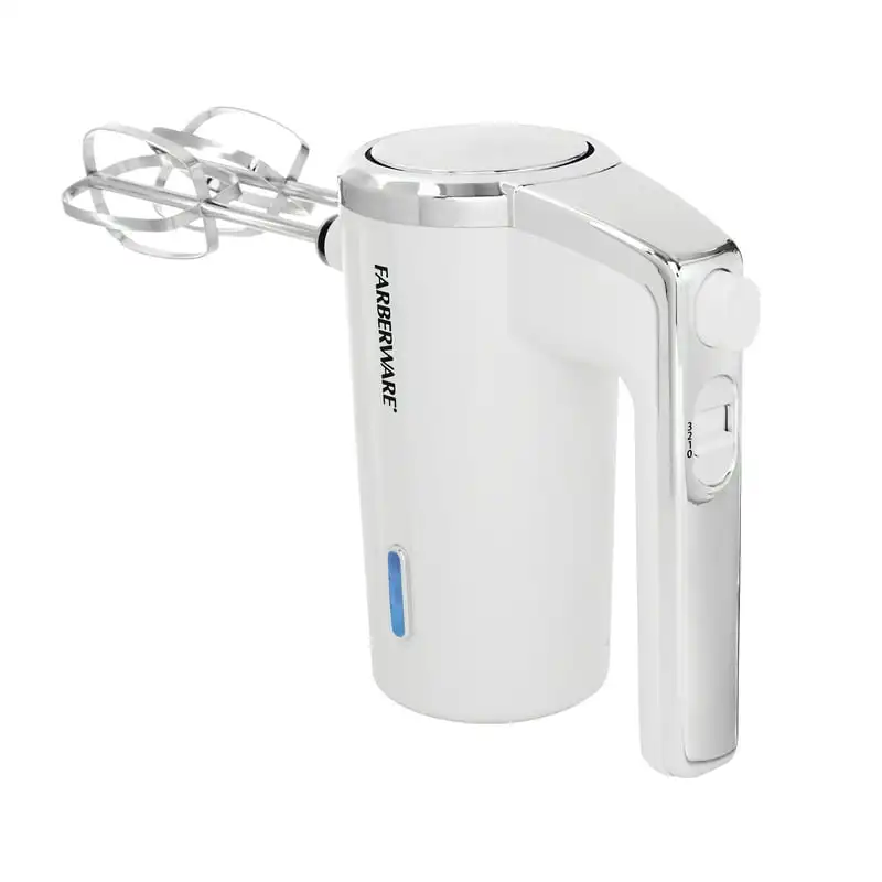 

Rechargeable 3 Speed Hand Mixer White